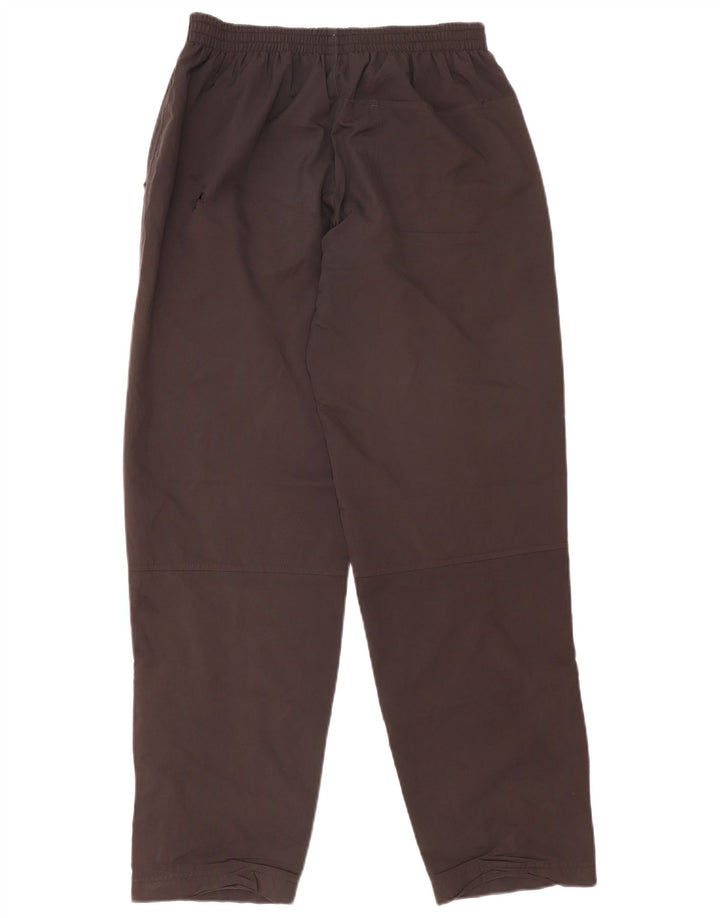 Calça de treino masculina Nike UK 36/38 pequena preta poliéster