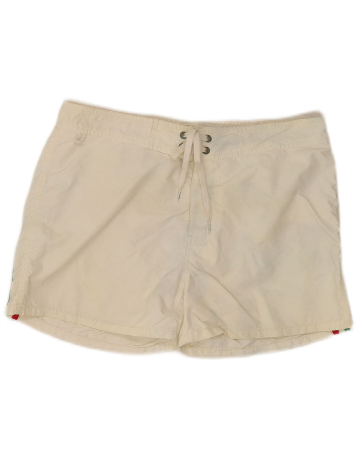Shorts de natação masculino Sundek médio branco nylon