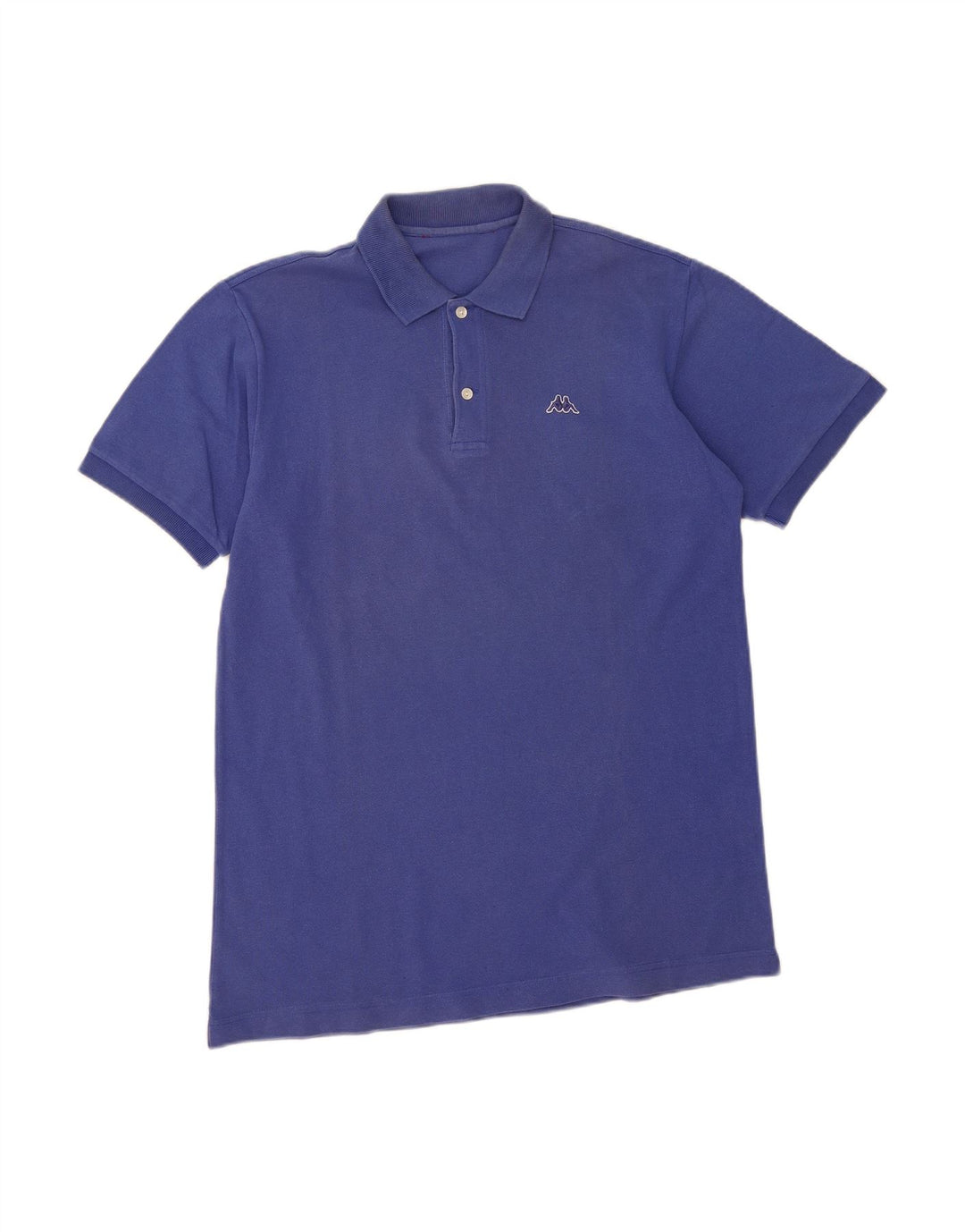 Camisa polo masculina KAPPA algodão azul médio