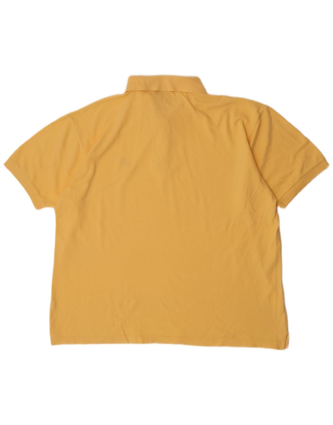 Camisa polo masculina Asics 2XL algodão amarelo