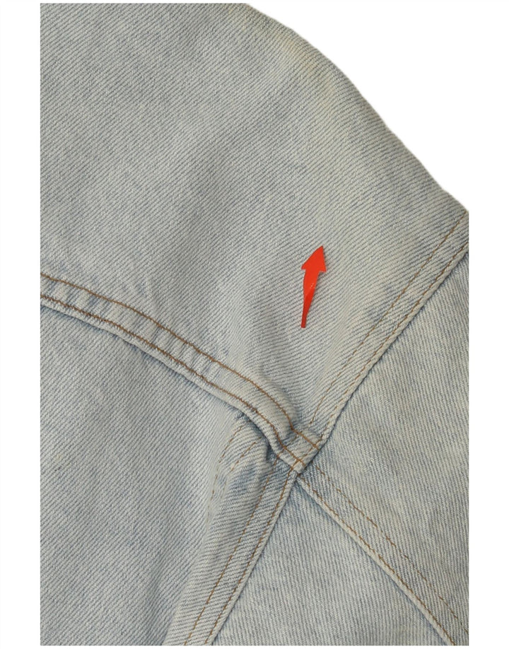 Jaqueta jeans masculina RIFLE UK 40 grande algodão azul