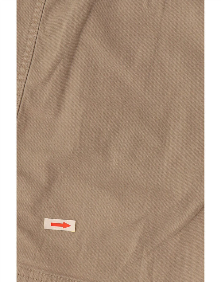 Saia Cargo Feminina Benetton IT 42 Médio W30 Algodão Bege