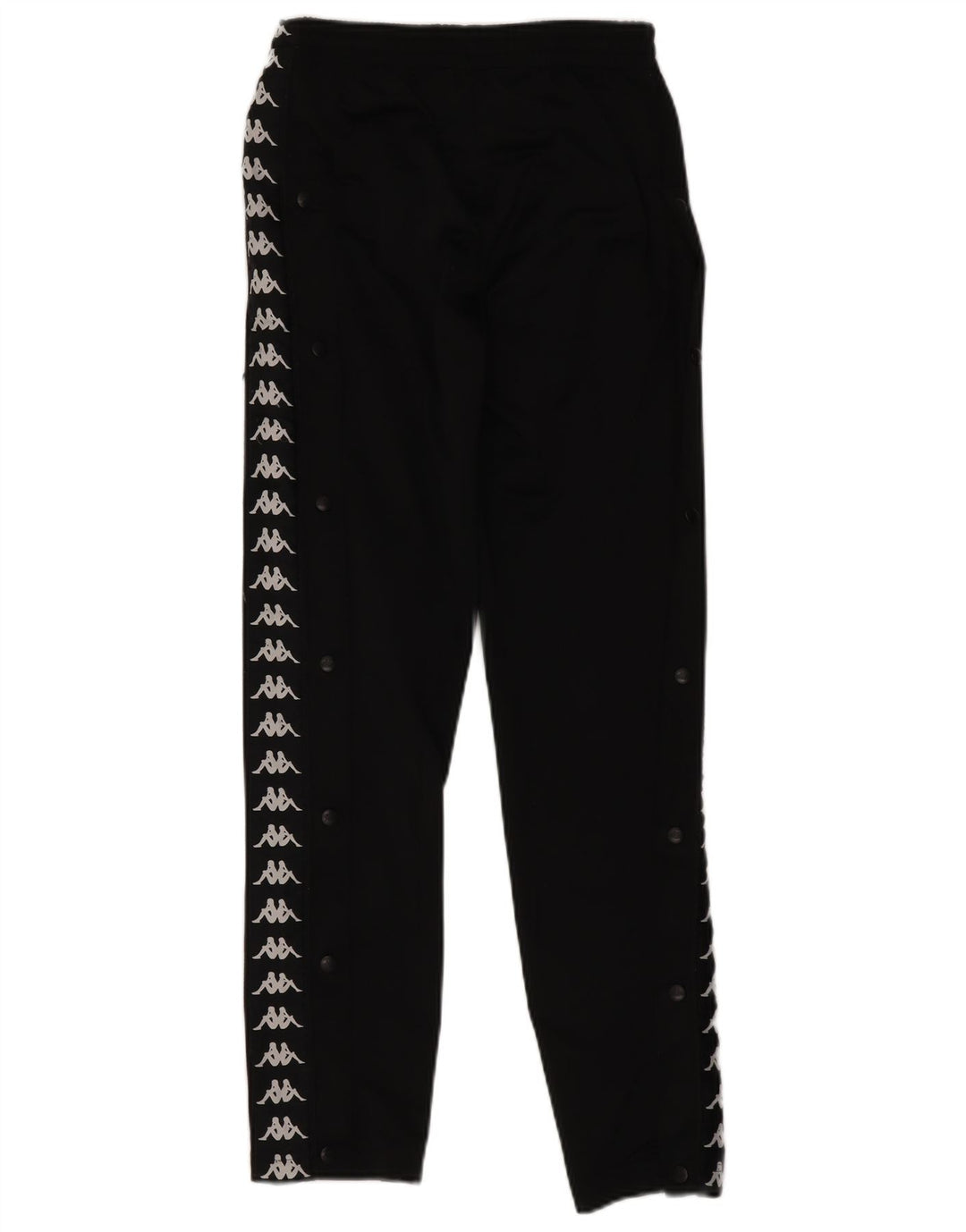 Calça masculina Kappa Graphic Tracksuit pequena preta
