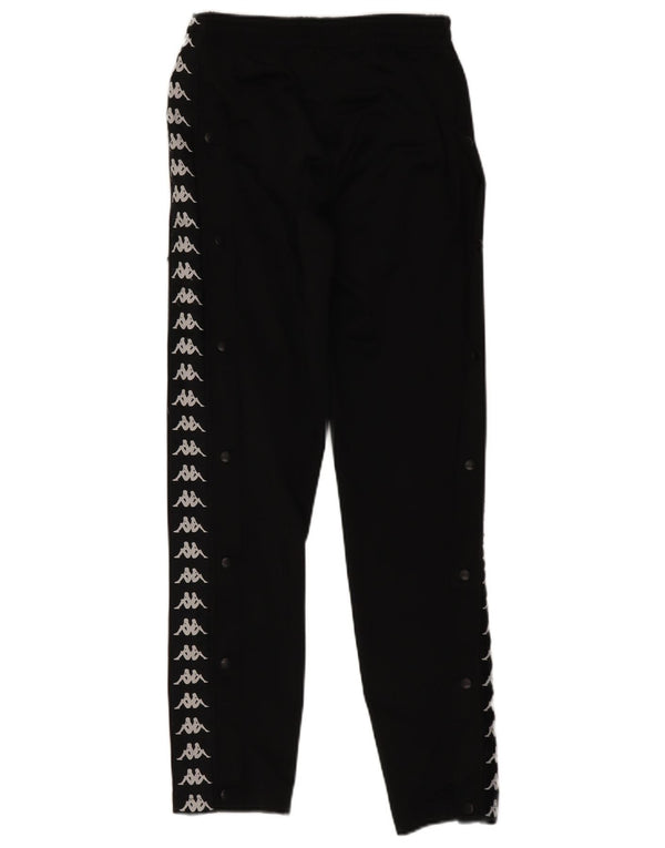 Calça masculina Kappa Graphic Tracksuit pequena preta