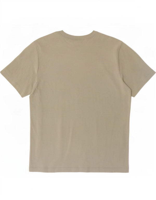 Nike Mens Camiseta Top Médio Algodão Verde