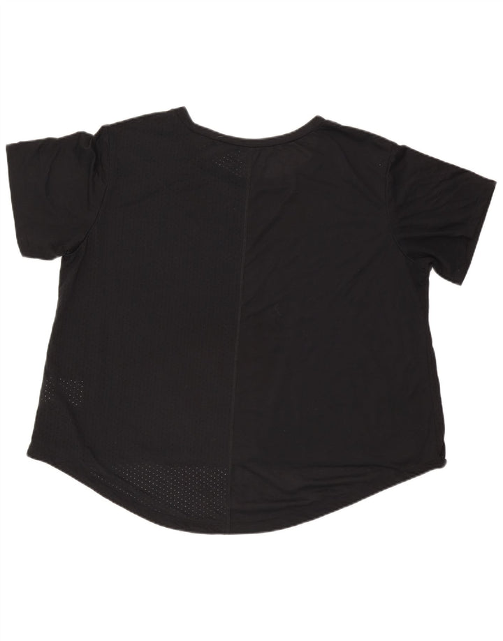 Camiseta Nike Feminina Dri Fit Oversized Graphic Top UK 20 2XL Preto Poliéster