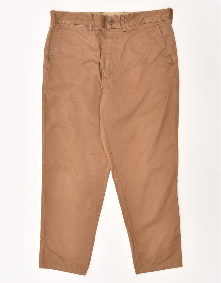 AVIREX Mens Tapered Chino Trousers W33 L26 Brown Cotton Vintage Avirex and Second-Hand Avirex from Messina Hembry 