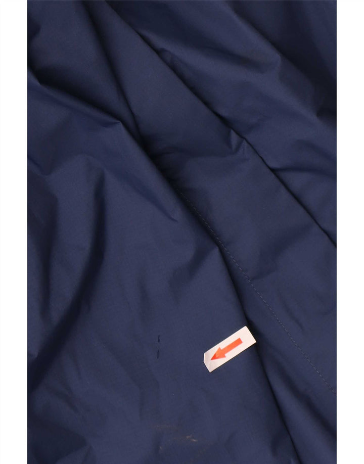 Jaqueta de chuva feminina com capuz The North Face UK 16 grande azul marinho