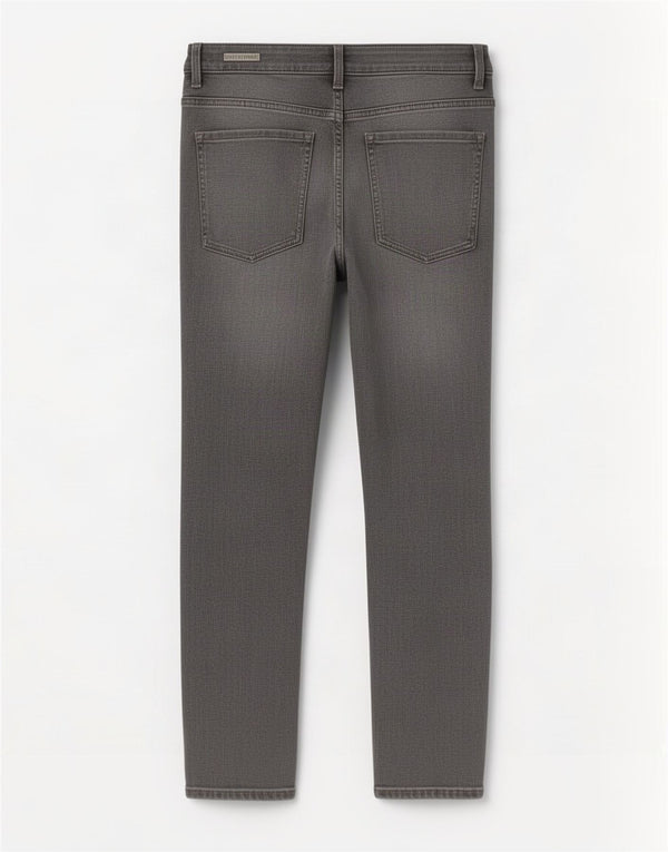 Marks & Spencer Feminino The Lily Slim Jeans Reino Unido 16 Grande W34 L27 Algodão Cinza
