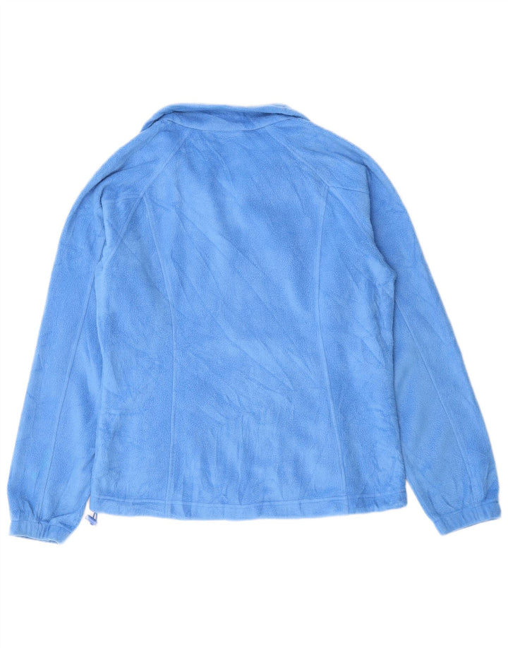 Jaqueta de lã feminina COLUMBIA UK 14 poliéster azul médio
