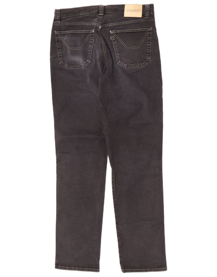 Jeans masculinos Jeckerson Slim W33 L33 algodão preto