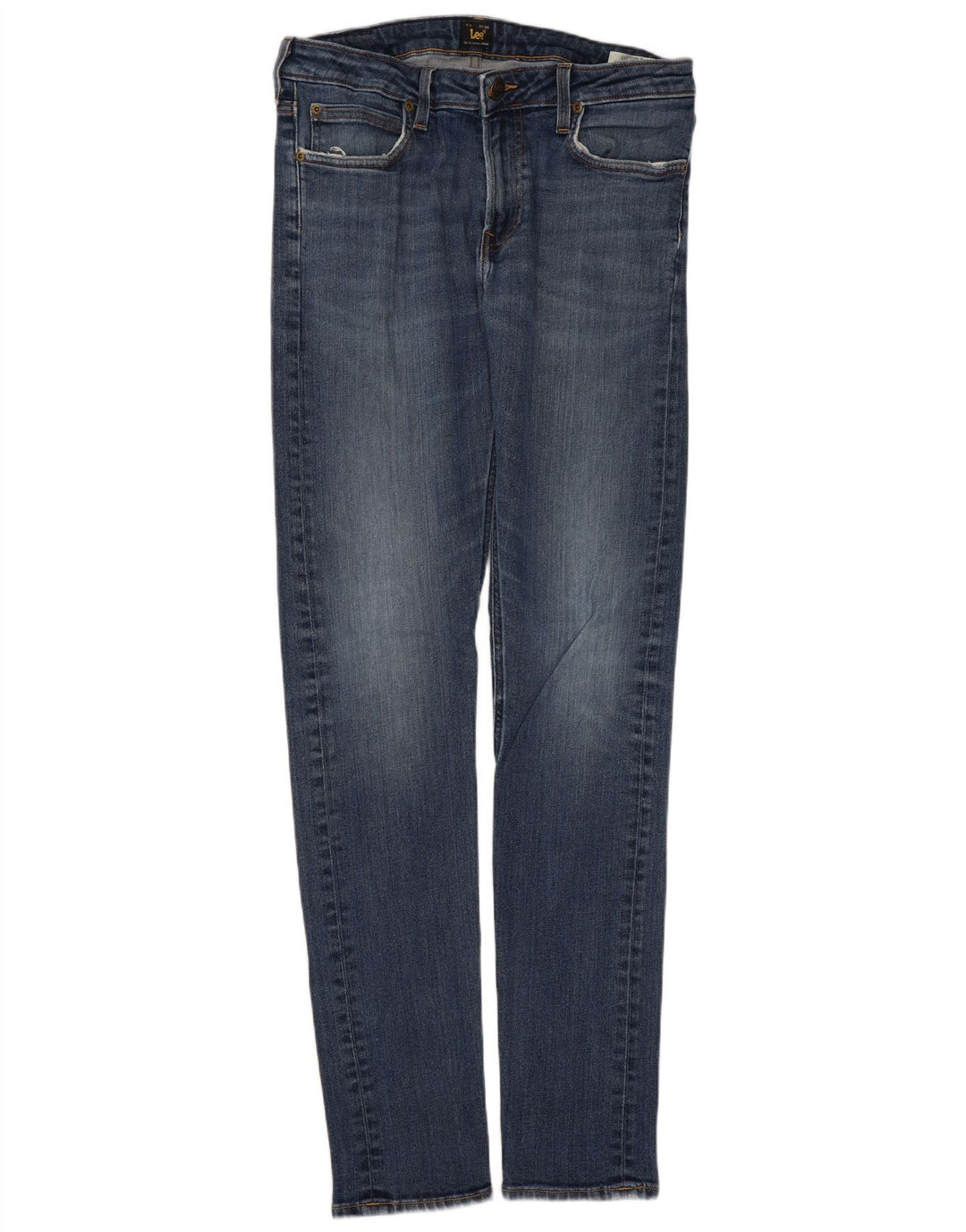 LEE Masculino Malone Slim Jeans W32 L34 Azul Algodão