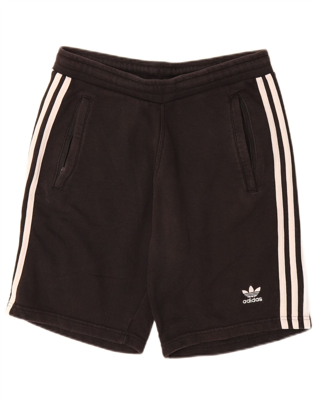 Adidas Mens Sport Shorts Médio Algodão Preto