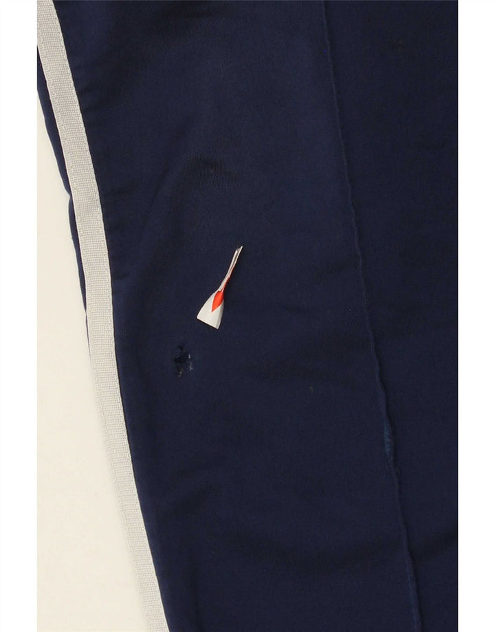 Calças de treino masculinas Adidas grandes azul marinho