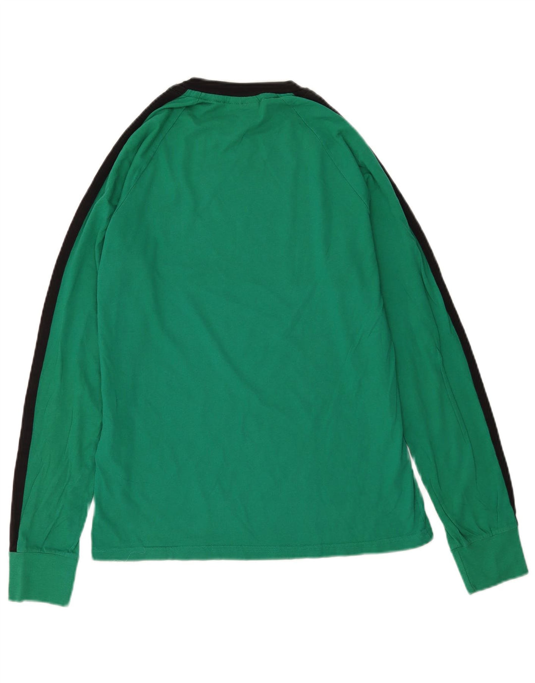 Converse masculino top manga longa médio verde colorblock algodão