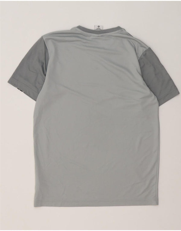 Camiseta Nike masculina gráfica Top cinza médio poliéster