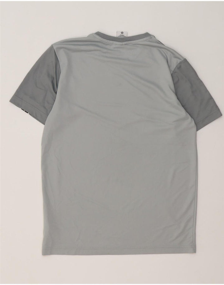 Camiseta Nike masculina gráfica Top cinza médio poliéster