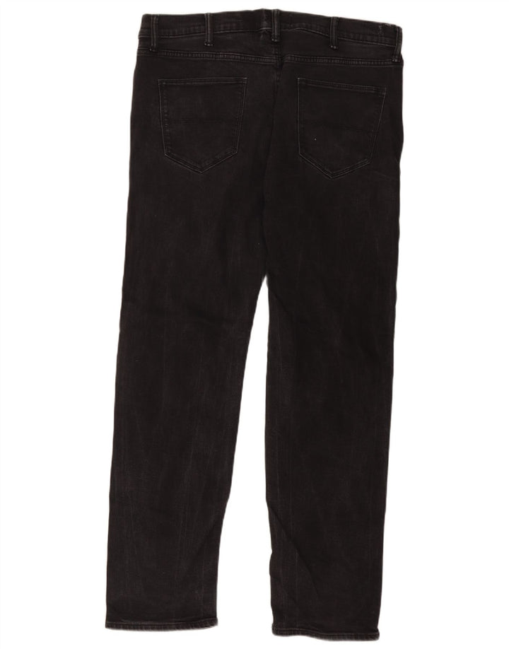 Jeans retos masculinos Marks & Spencer W38 L33 algodão preto