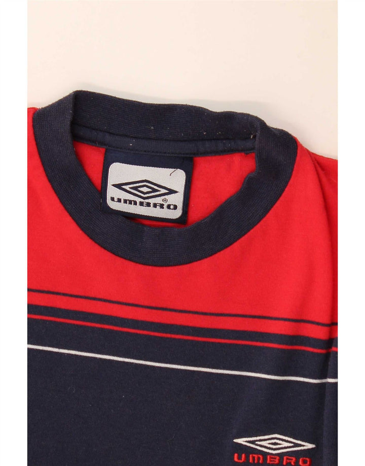 Umbro Camiseta Masculina Top Pequena Multicolorida Listrada