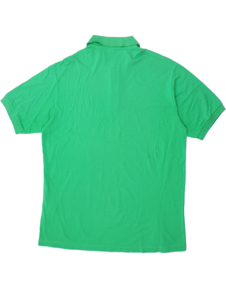 DIADORA Mens Polo Shirt 2XL Green Cotton Vintage Diadora and Second-Hand Diadora from Messina Hembry 