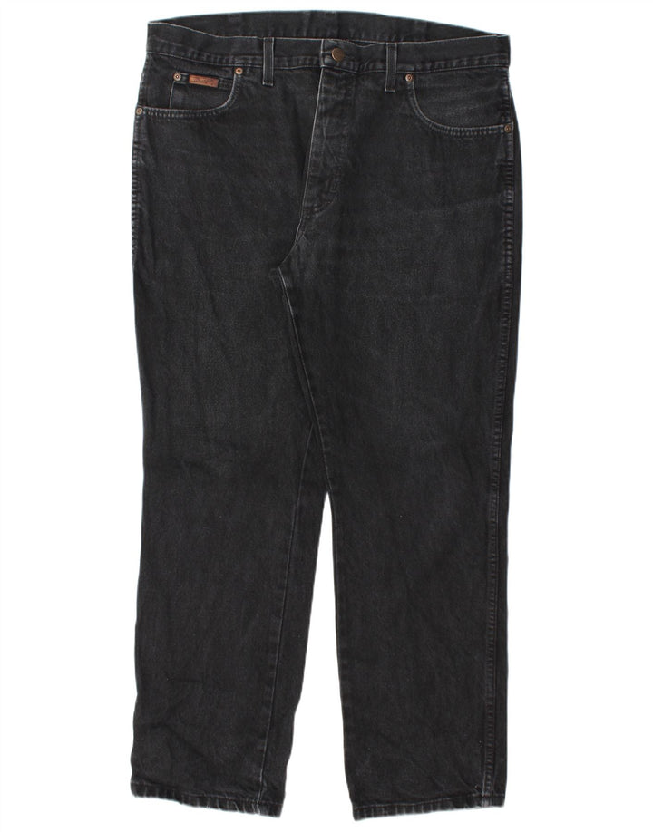 Calça jeans reta masculina WRANGLER W36 L30 cinza