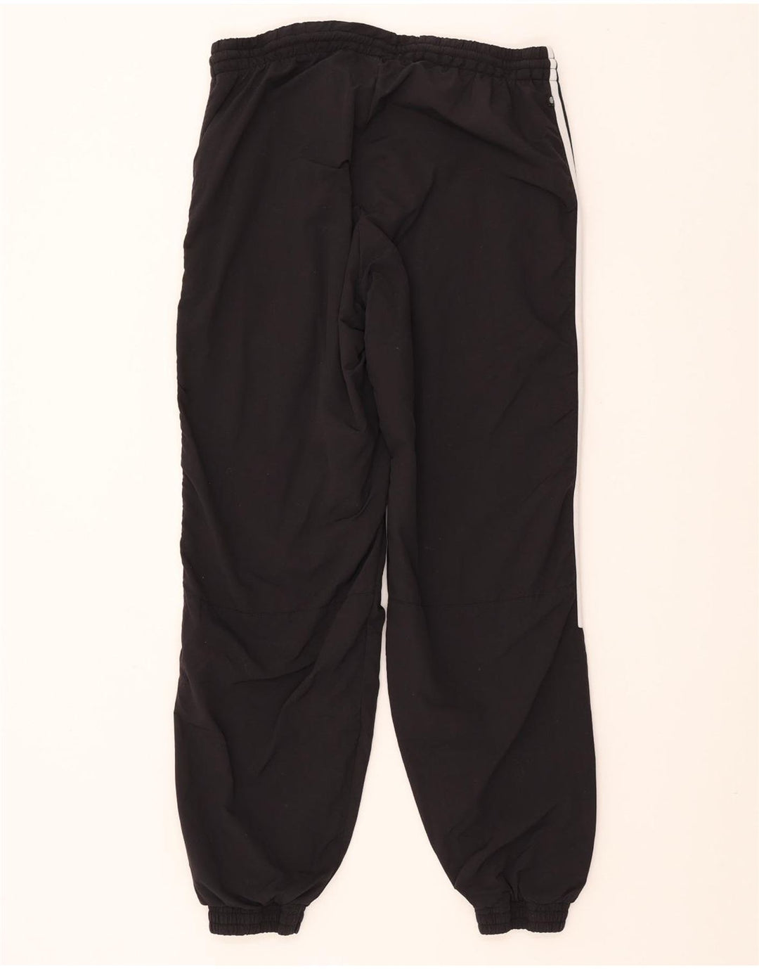 ADIDAS Mens Calças de treino Joggers Médio Preto Poliéster