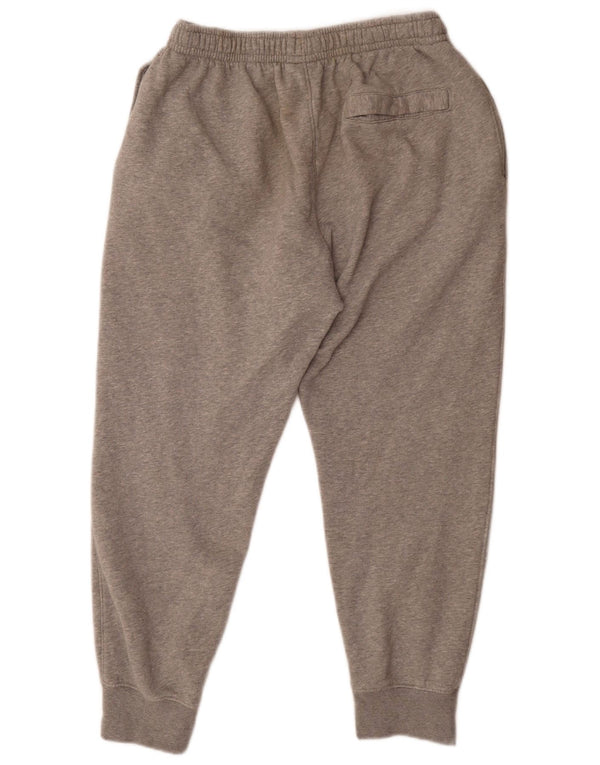 Calça de treino masculina Nike joggers grande algodão manchado cinza