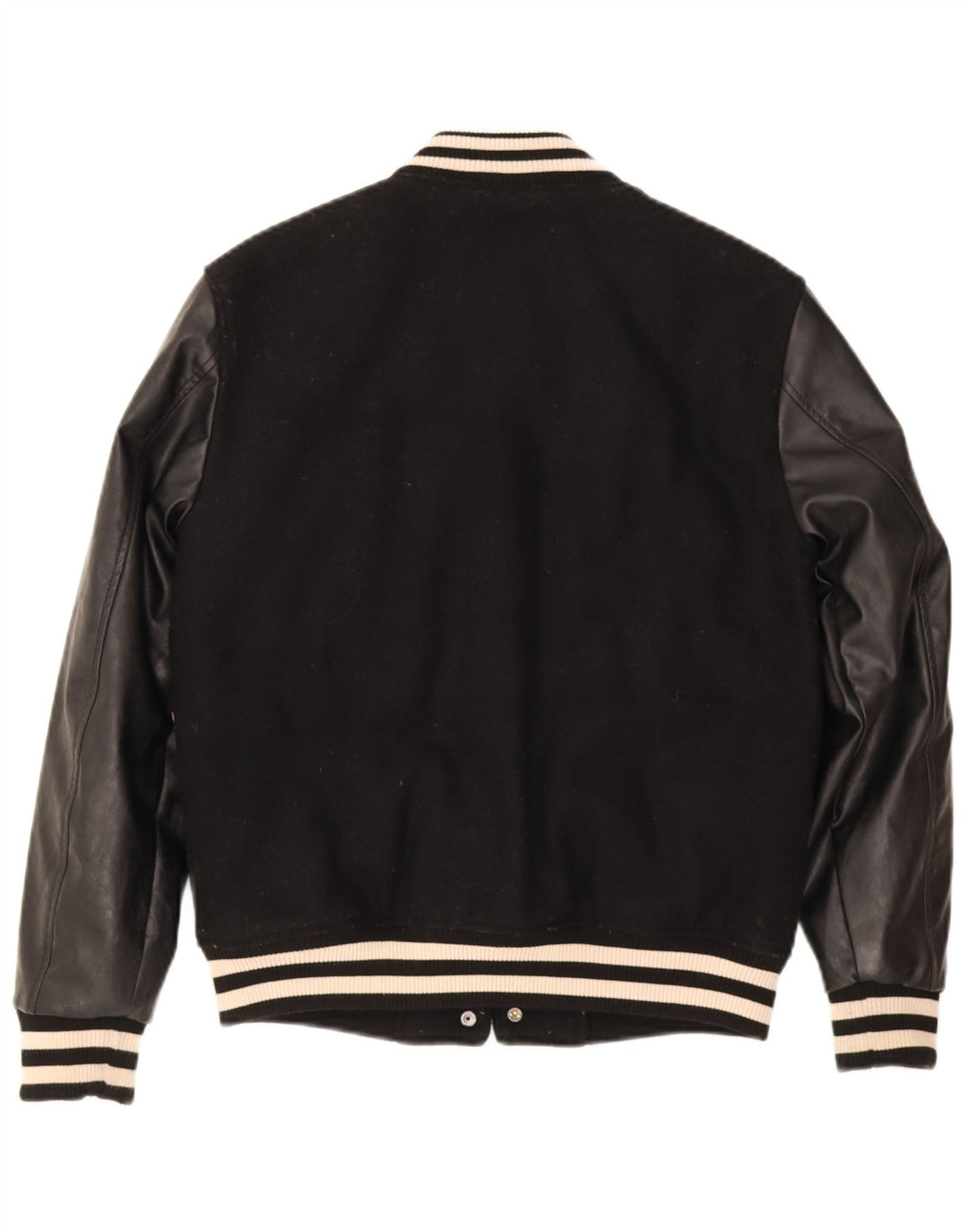 Jaqueta Varsity Feminina Superdry UK 8 Pequeno Poliéster Preto
