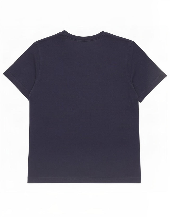 Camiseta masculina Nike Top médio algodão azul marinho