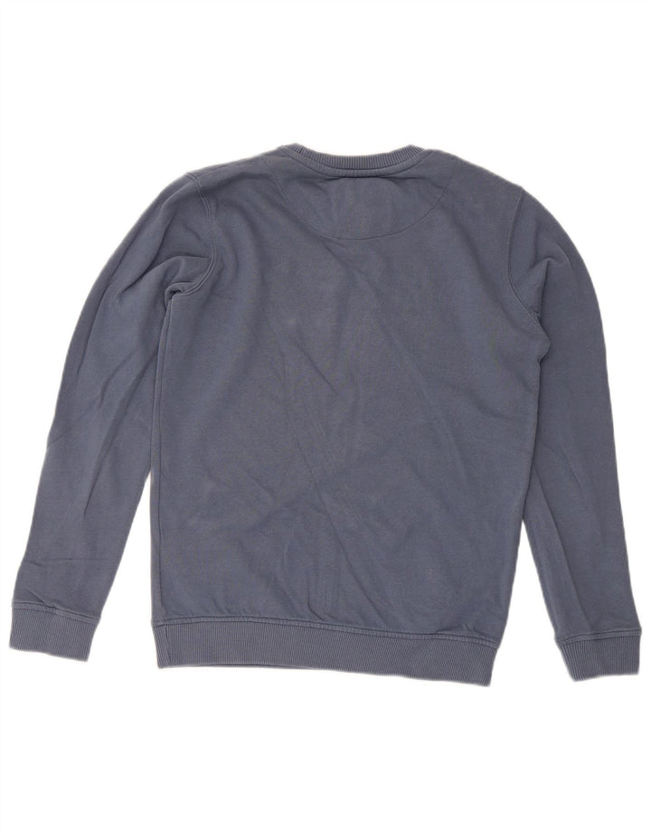 Jack Wills Boys Graphic Regular Fit Suéter 10-11 Anos Azul