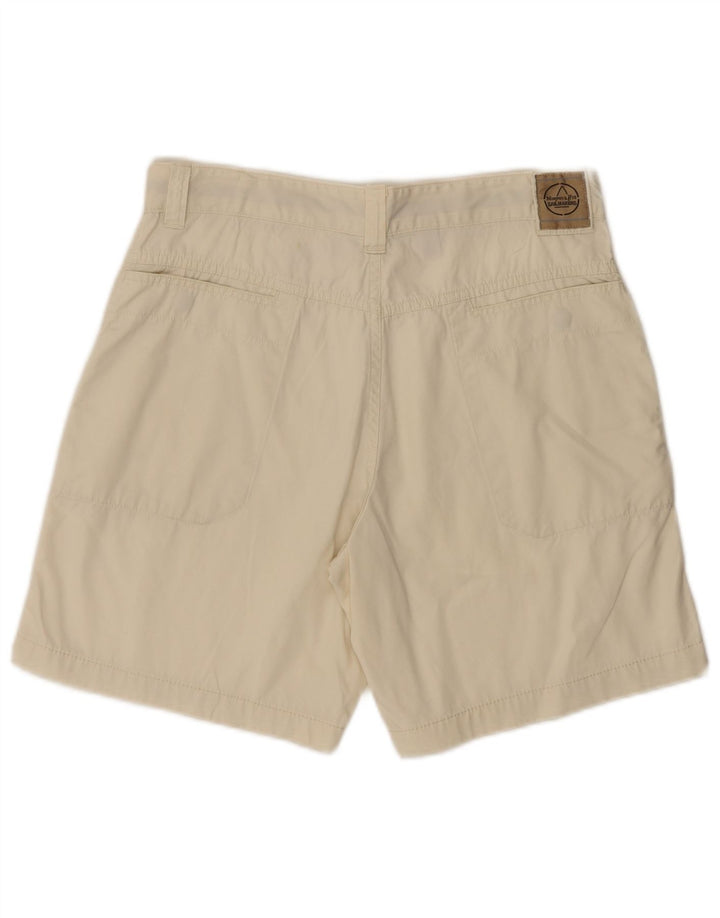 Shorts chino feminino Murphy & Nye W32 algodão bege médio
