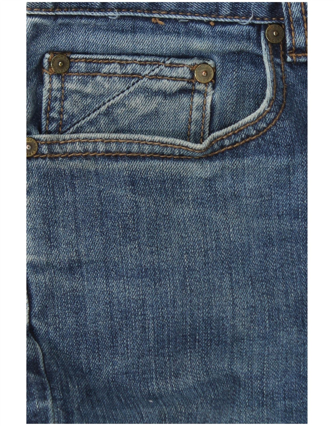 Jeans skinny masculino French Connection W34 L31 azul