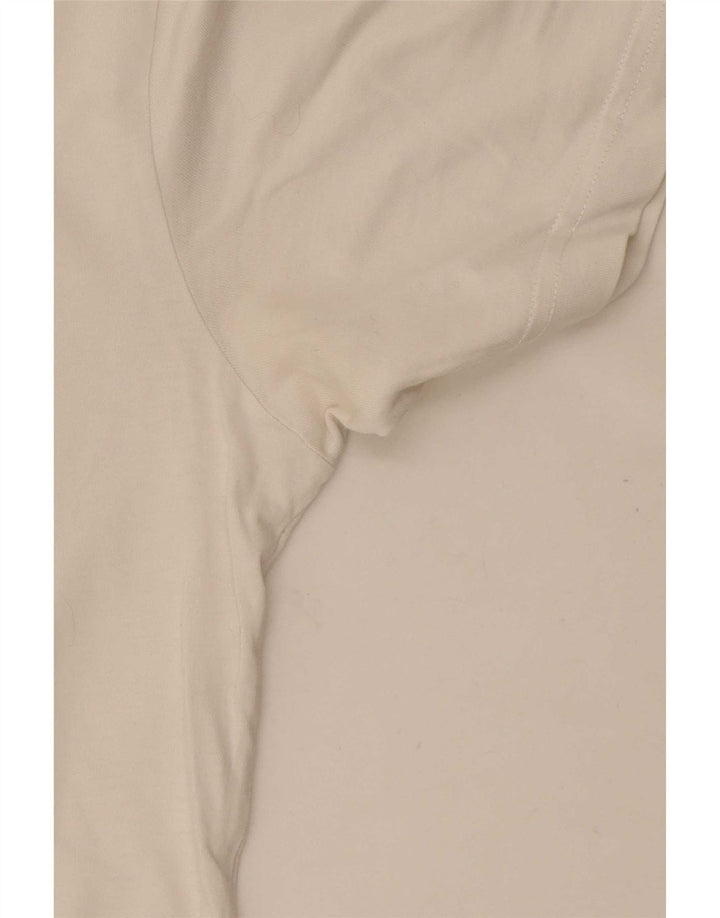 Adidas Mens Graphic T-Shirt Top Médio Algodão Branco