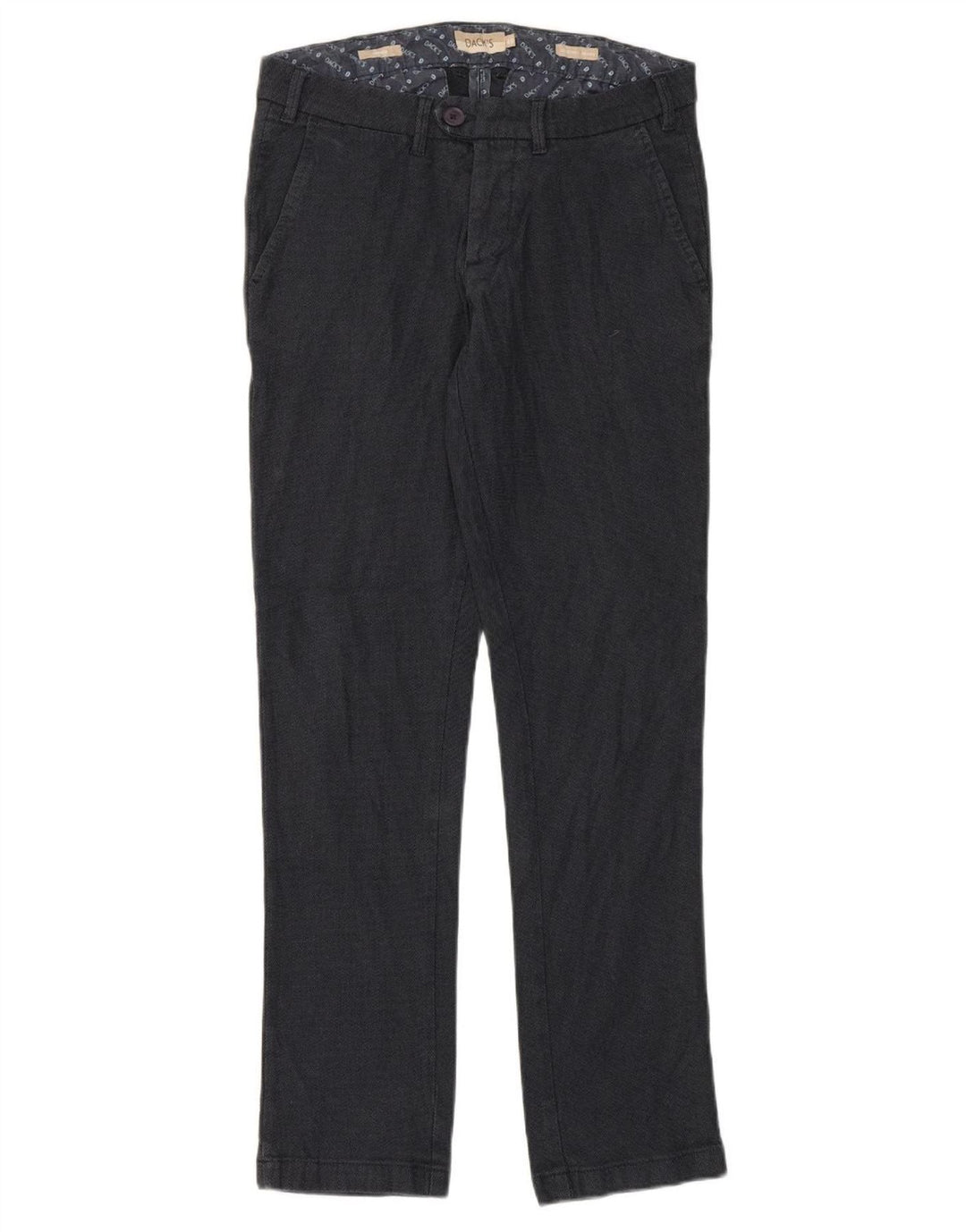 Calça Chino Masculina Slim da Dack IT 48 Médio W32 L32 Algodão Preto