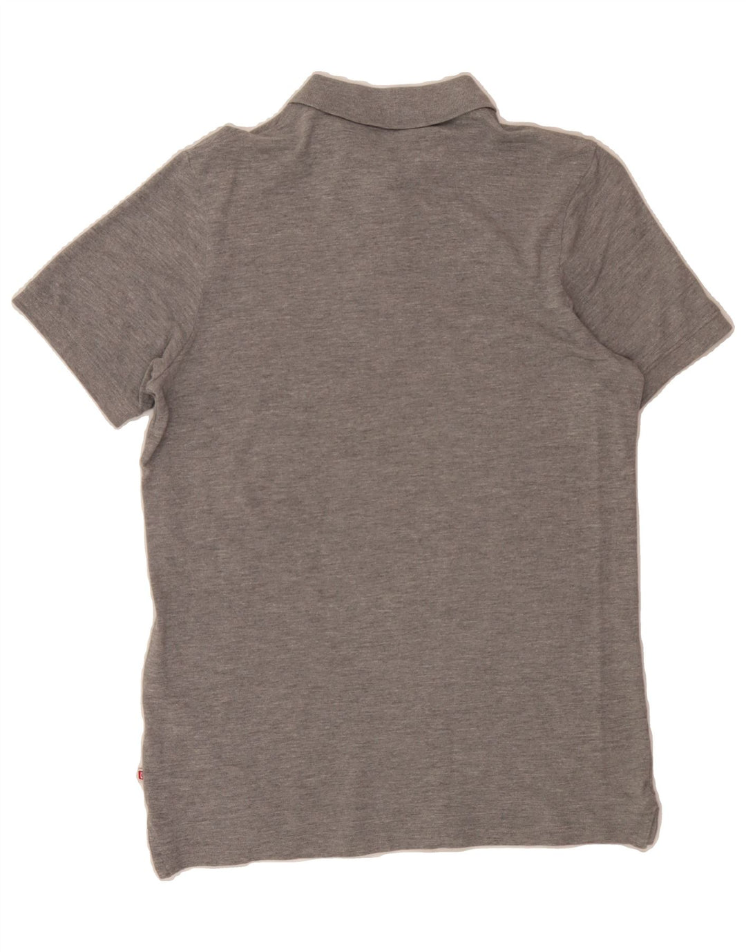 JACK & JONES Mens Polo Shirt Medium Grey Cotton Vintage Jack & Jones and Second-Hand Jack & Jones from Messina Hembry 