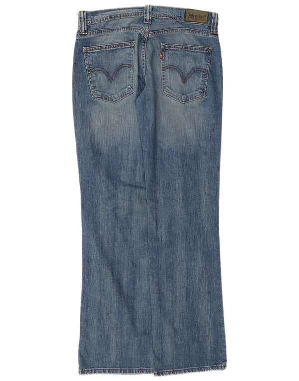 Calça jeans feminina Bootcut Levi's W31 L32 azul algodão