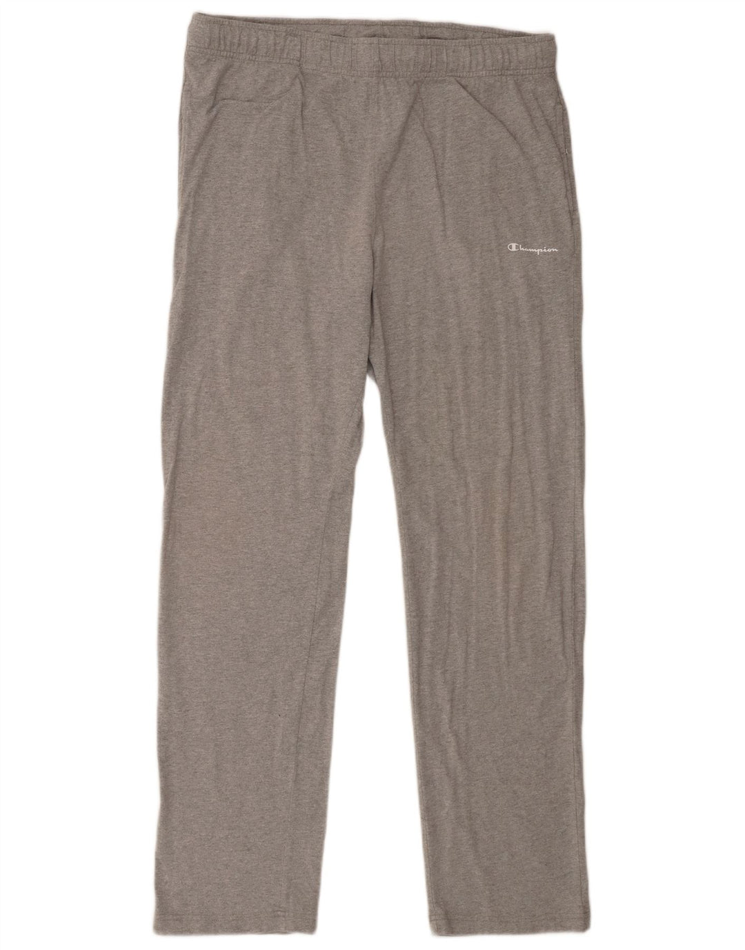 Calça de treino masculina Champion 2XL algodão manchado cinza