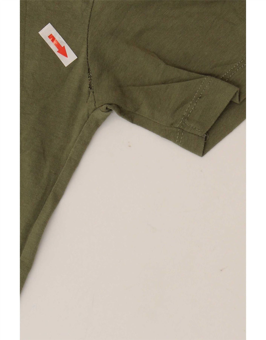 Zara Camiseta masculina Top Médio Caqui