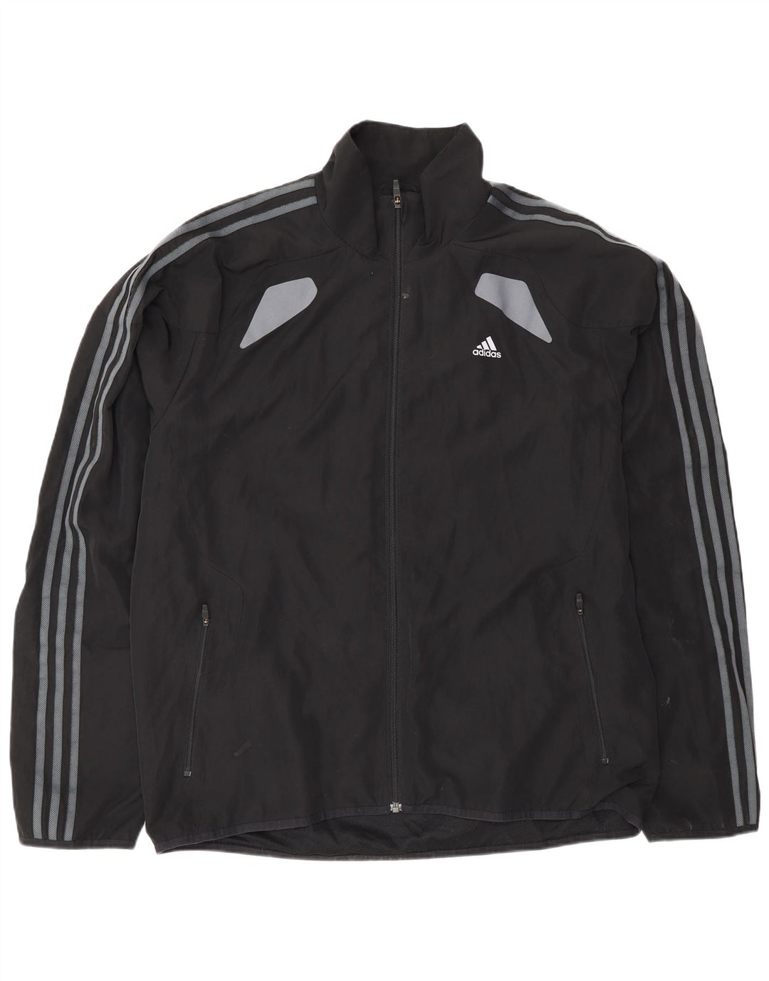 Adidas Mens Climacool Tracksuit Top Jacket Grande Preto Colorblock
