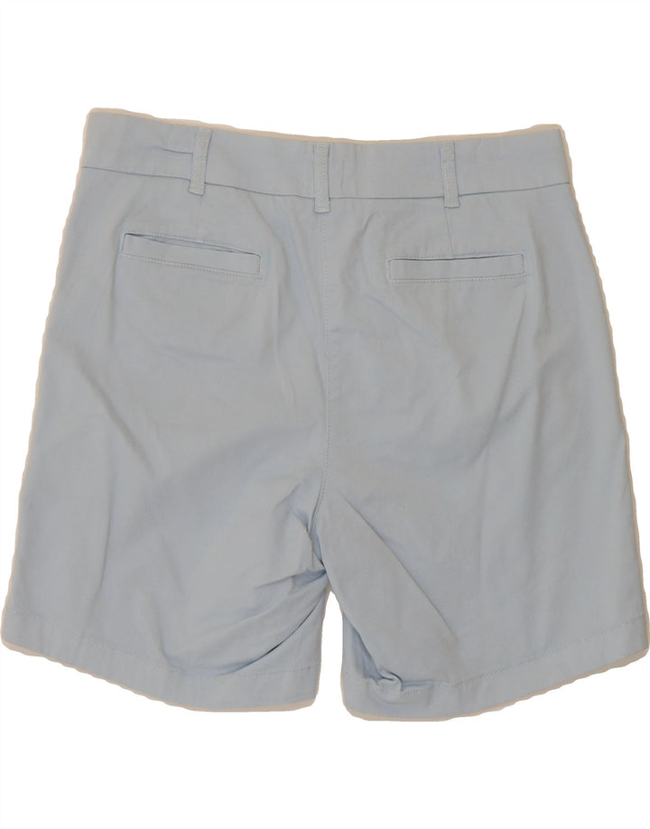 J. CREW Womens Chino Shorts US 8 Medium W30  Blue Cotton Vintage J. Crew and Second-Hand J. Crew from Messina Hembry 