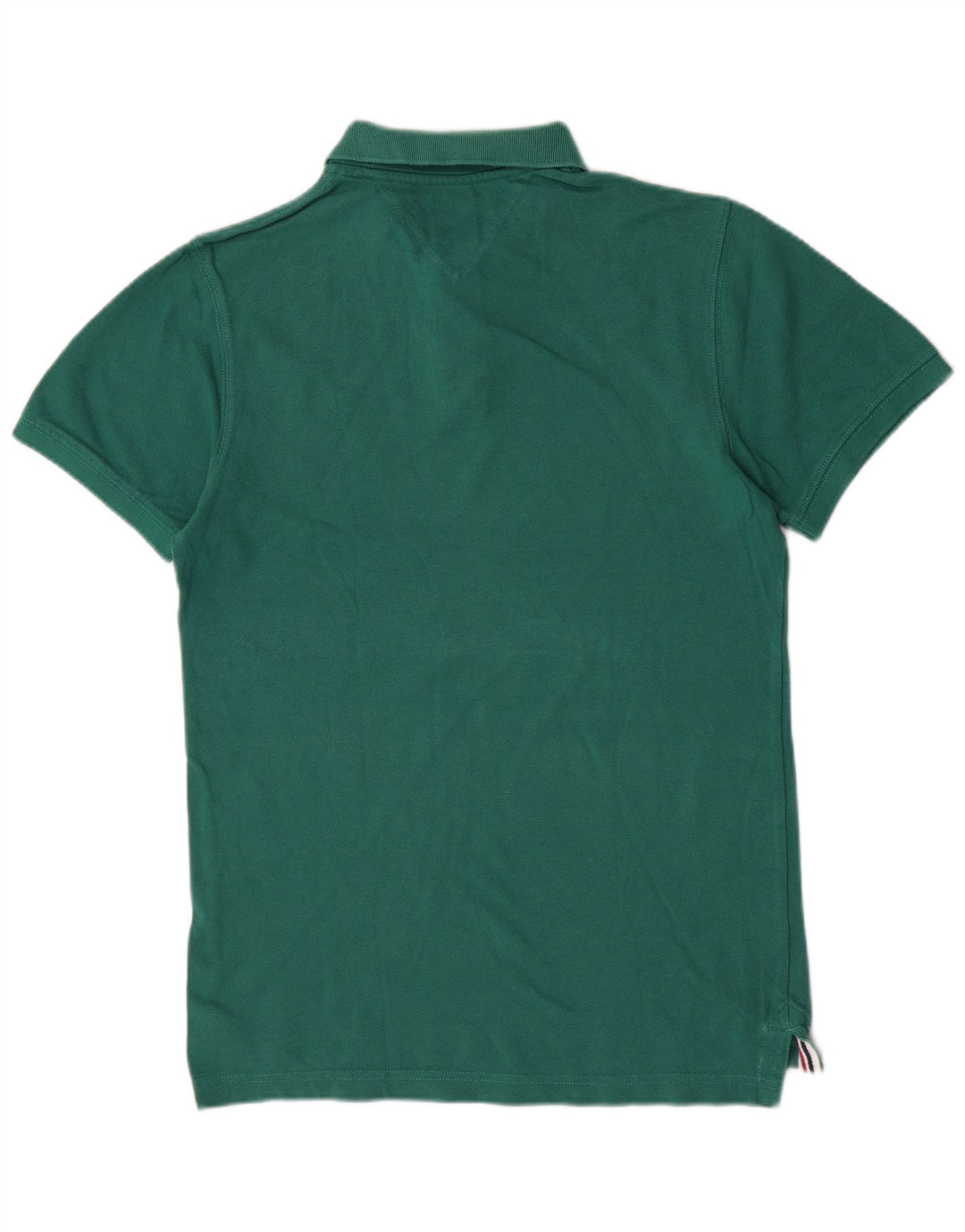 Camisa polo masculina Tommy Hilfiger verde médio