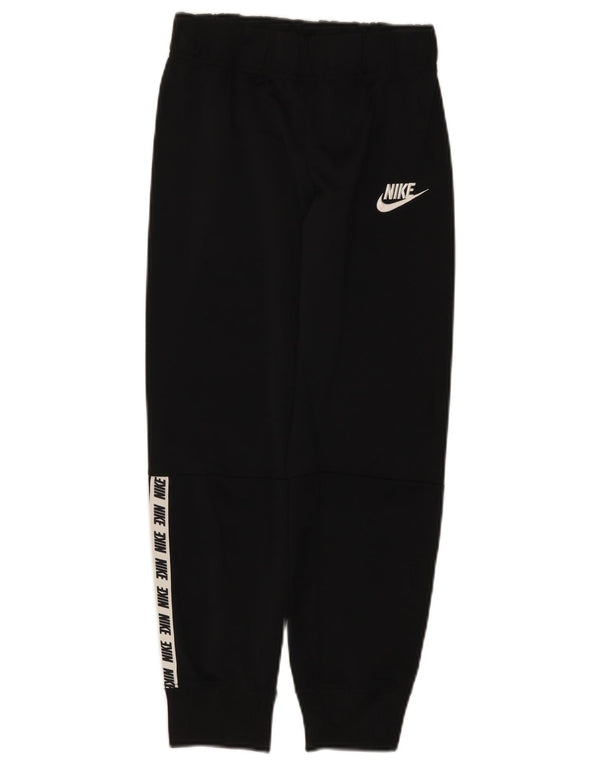 Nike Girls Graphic Calças de treino joggers 10-11 anos médio preto