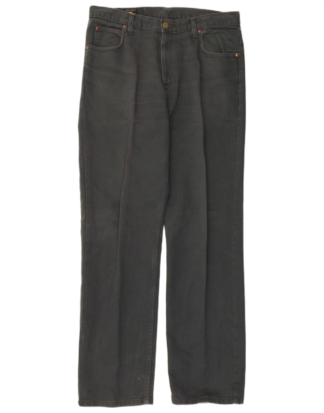Jeans retos masculinos LEE W34 L32 algodão cinza