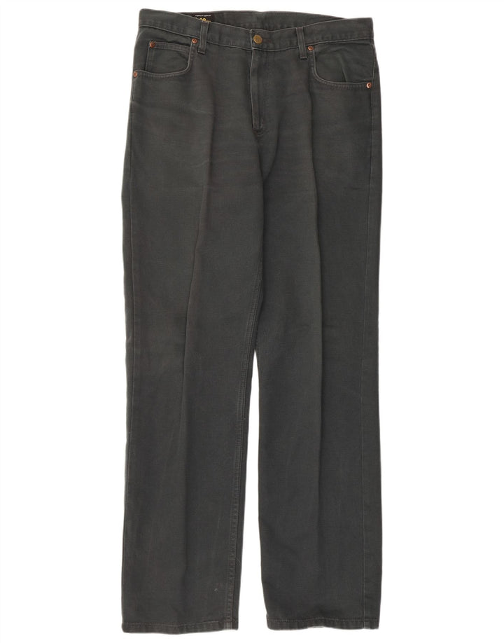 Jeans retos masculinos LEE W34 L32 algodão cinza