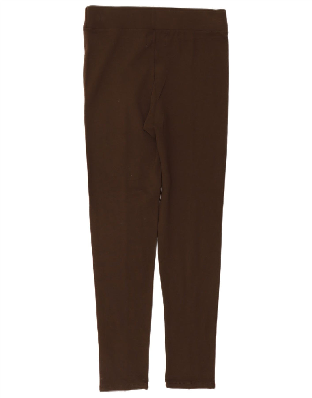 Zara Leggings Mulher UK 14 Grande Viscose Marrom