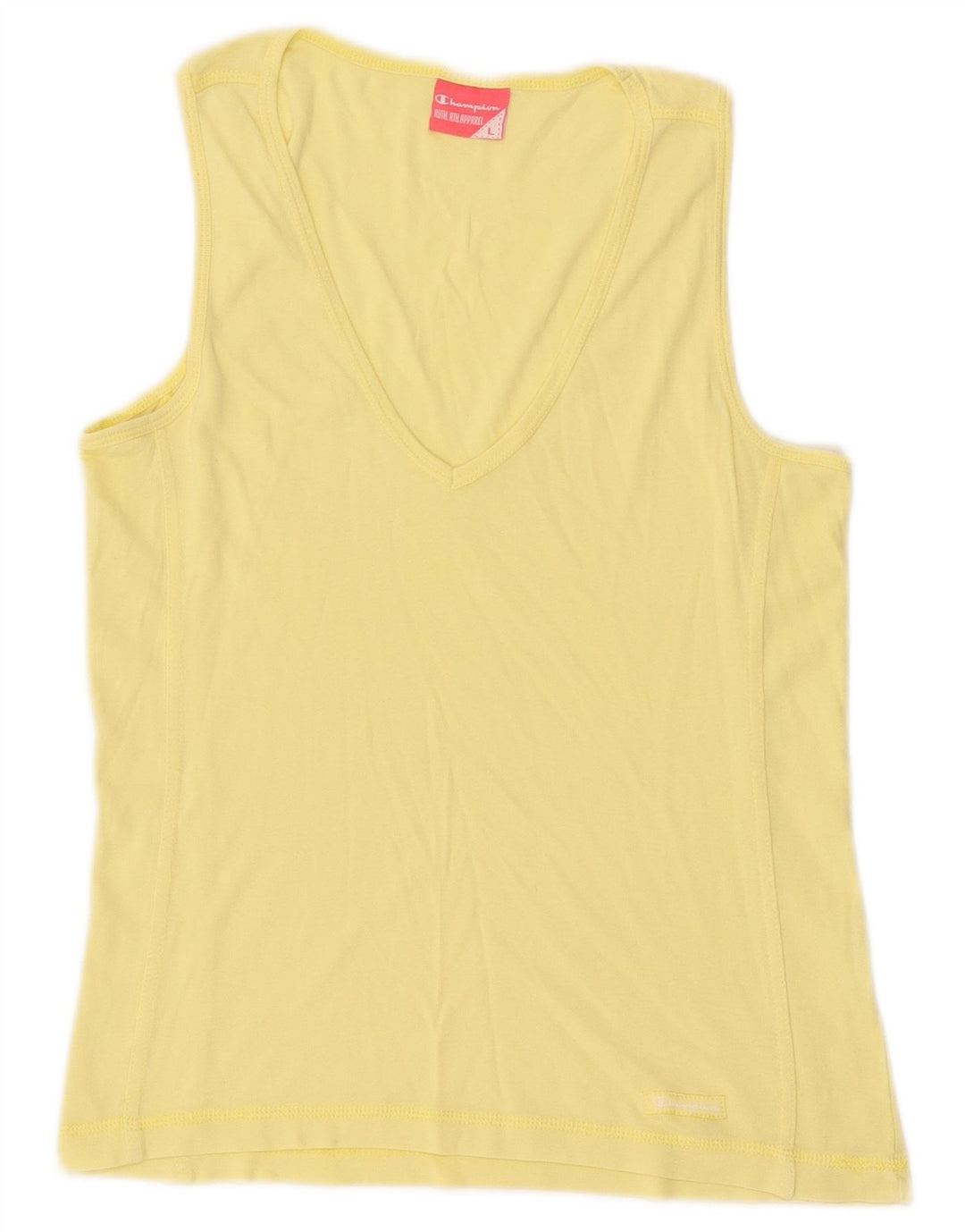 Colete feminino Champion UK 14 grande amarelo