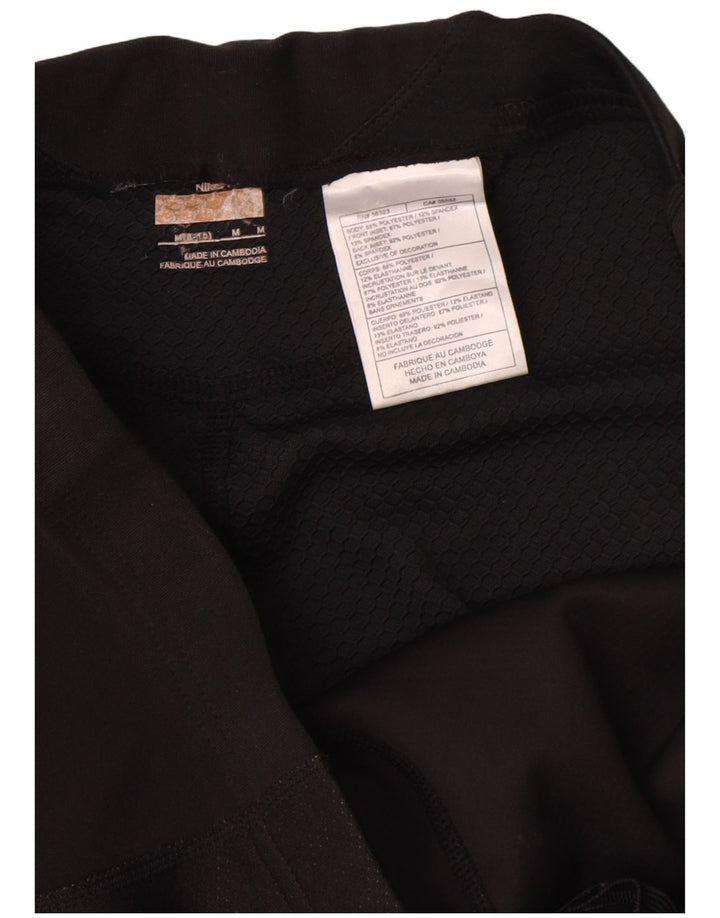 Leggings femininos Nike US 8/10 poliéster preto médio