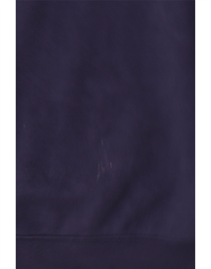 Suéter Nike masculino com capuz gráfico grande algodão azul marinho