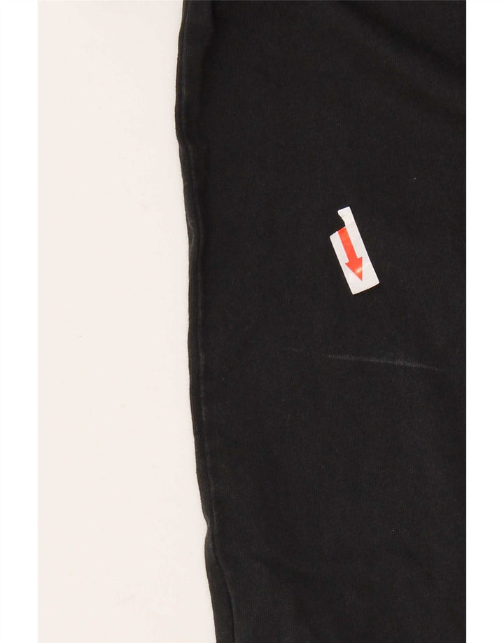 Adidas Mens Graphic T-Shirt Top Médio Algodão Preto