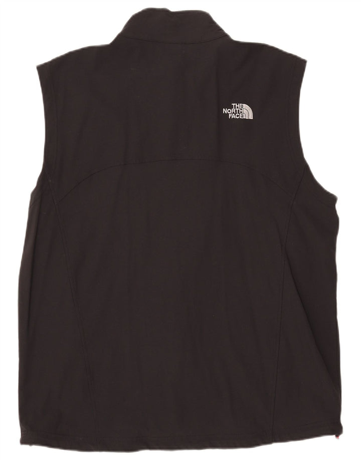 Jaqueta masculina sem mangas THE NORTH FACE XL preta de nylon